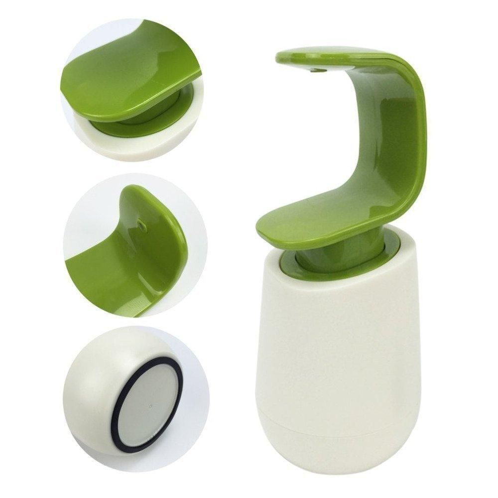C Shape Opisthenar Press Type One Hand Operate Bathroom Dispenser Bottle Hand Washing